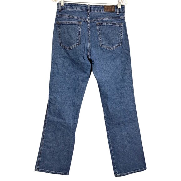 Calvin Klein Jeans Womens 8 Stretch Slim Boot Cut Double Stone Wash - Picture 2 of 11